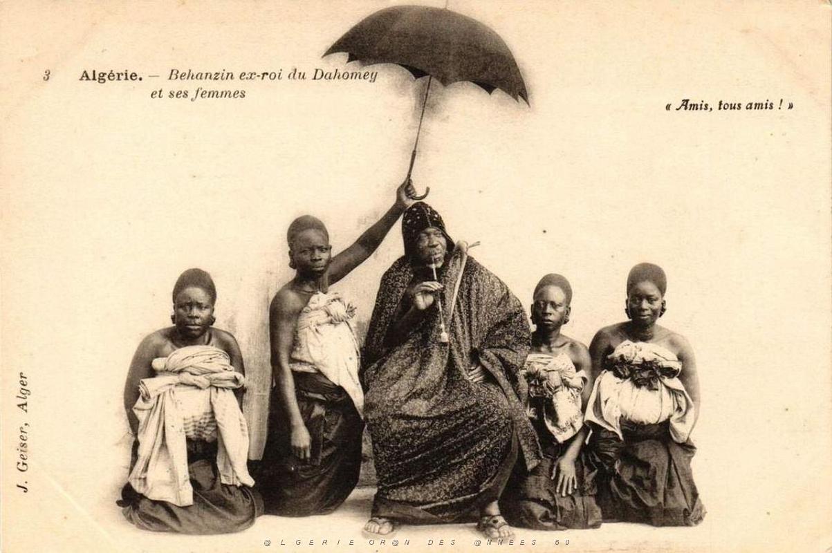 Algerie - Ex-Roi du Dahomey 01.jpg